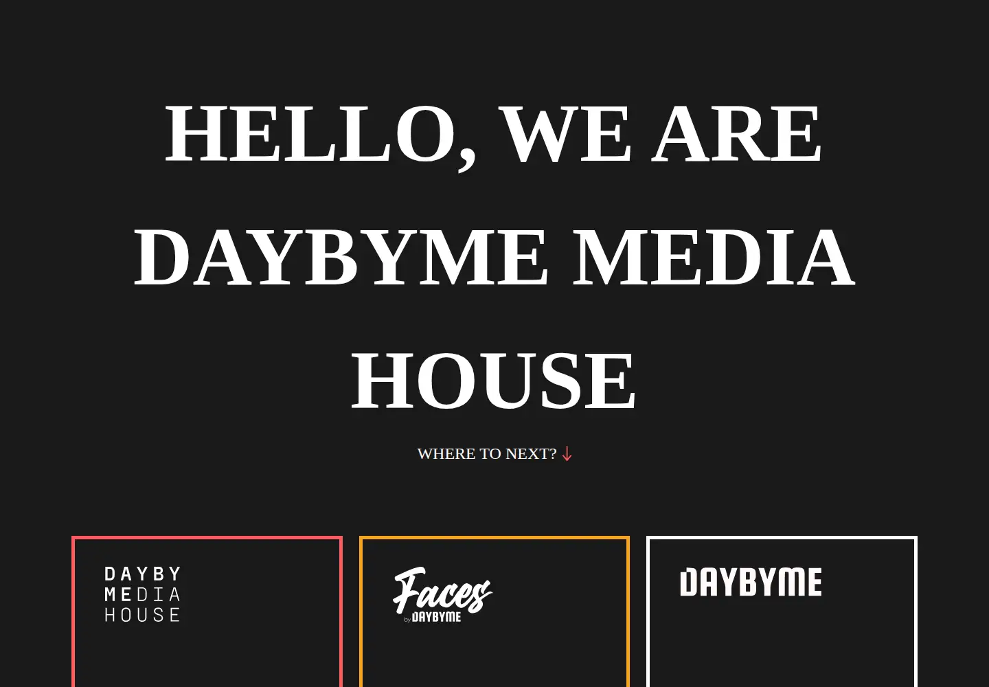 Screenshot of daybyme.com
