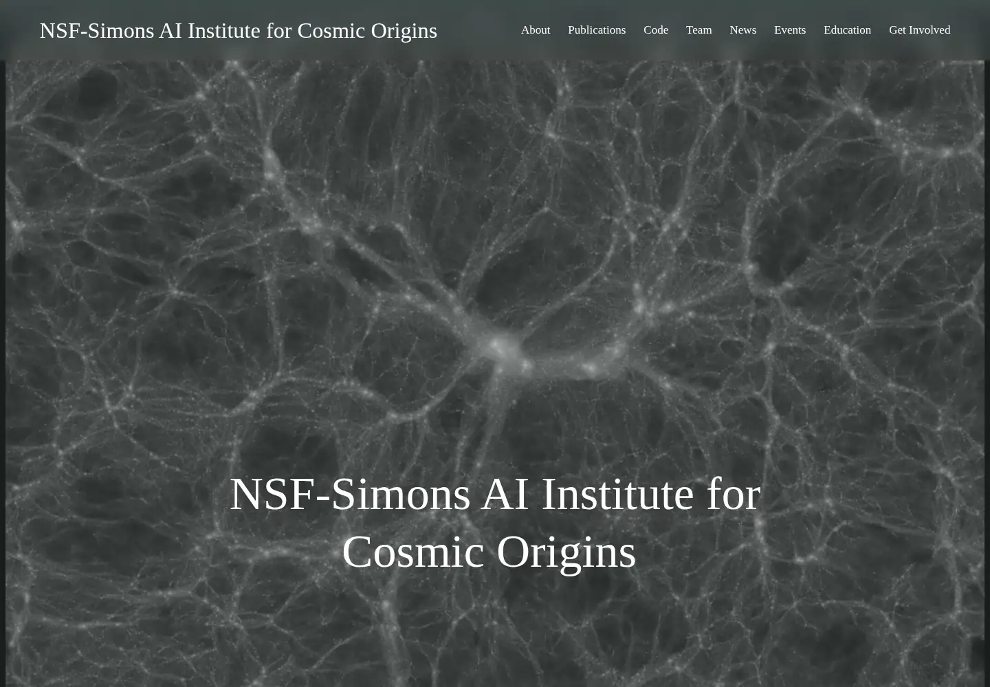 Screenshot of cosmicai.org