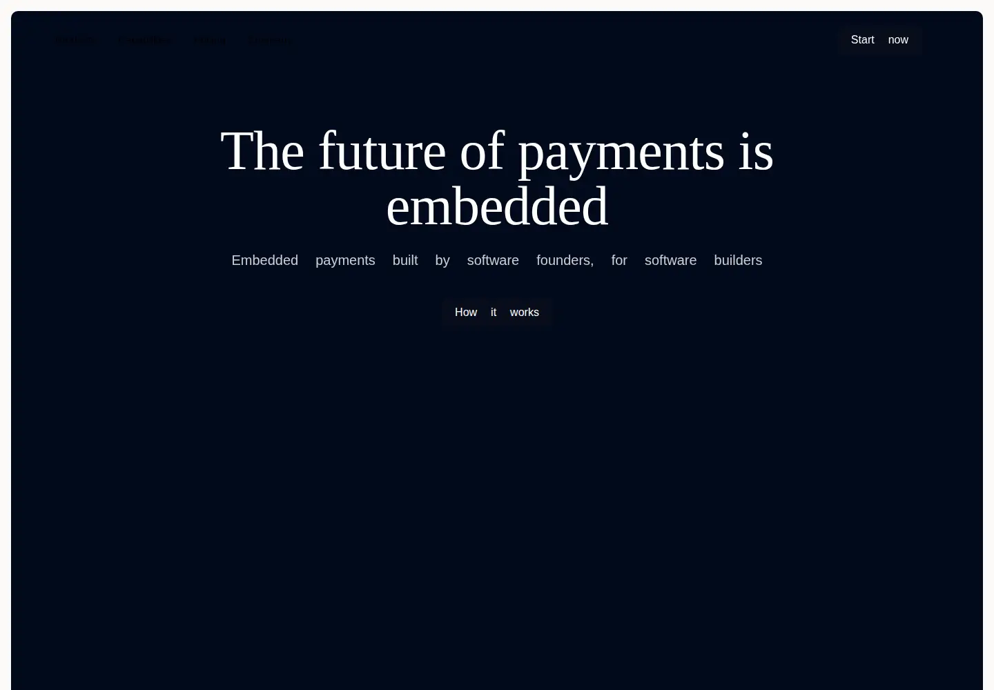 Captured homepage of getfwd.com in the current scan