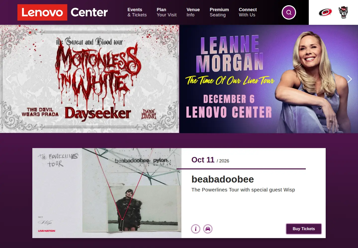 Screenshot of lenovocenter.com