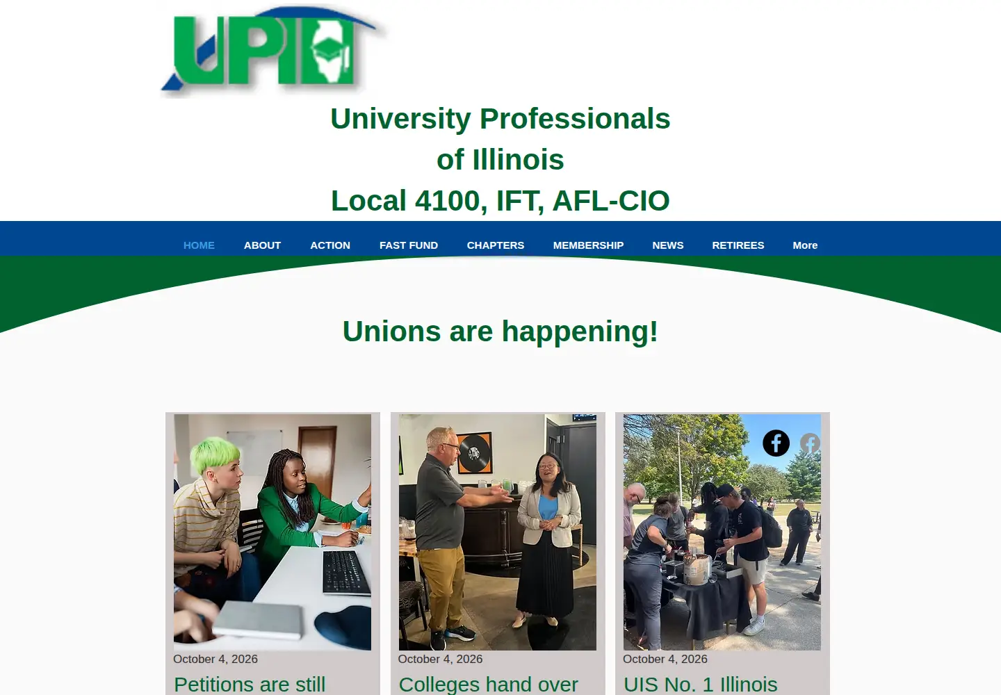 Screenshot of upilocal4100.org
