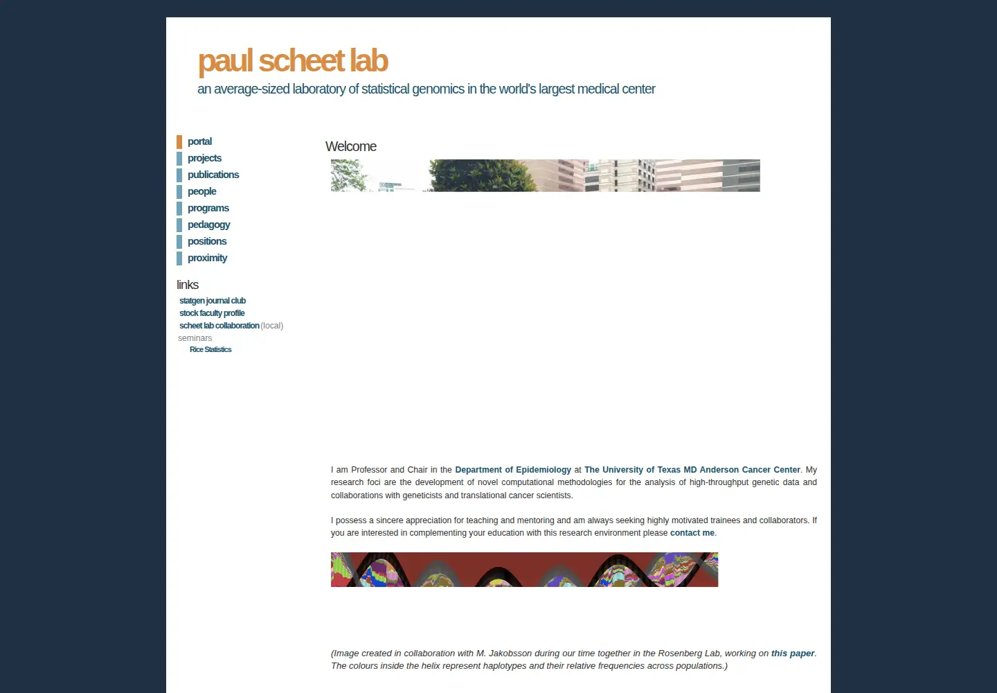 Captured homepage of scheet.org in the current scan
