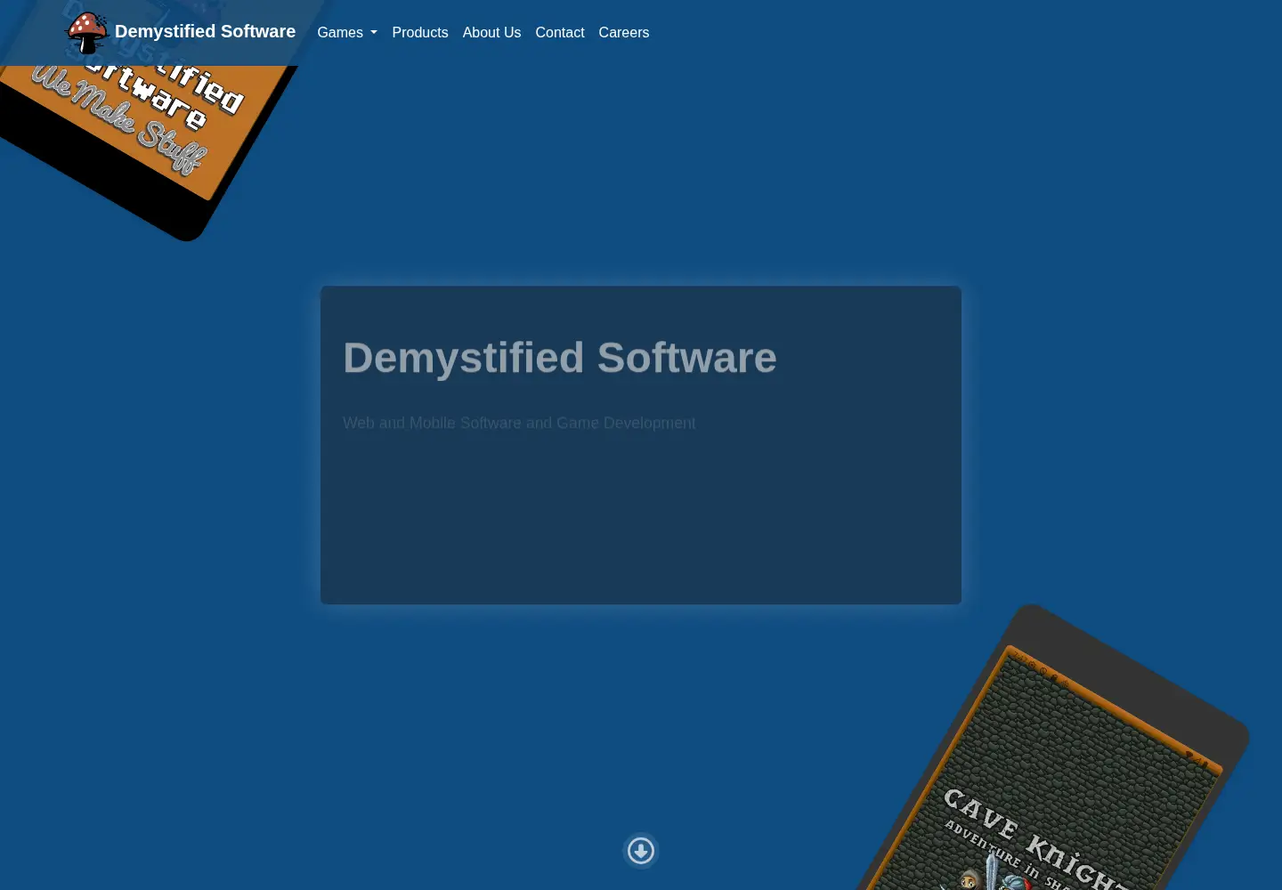 Screenshot of demystifiedsoftware.com
