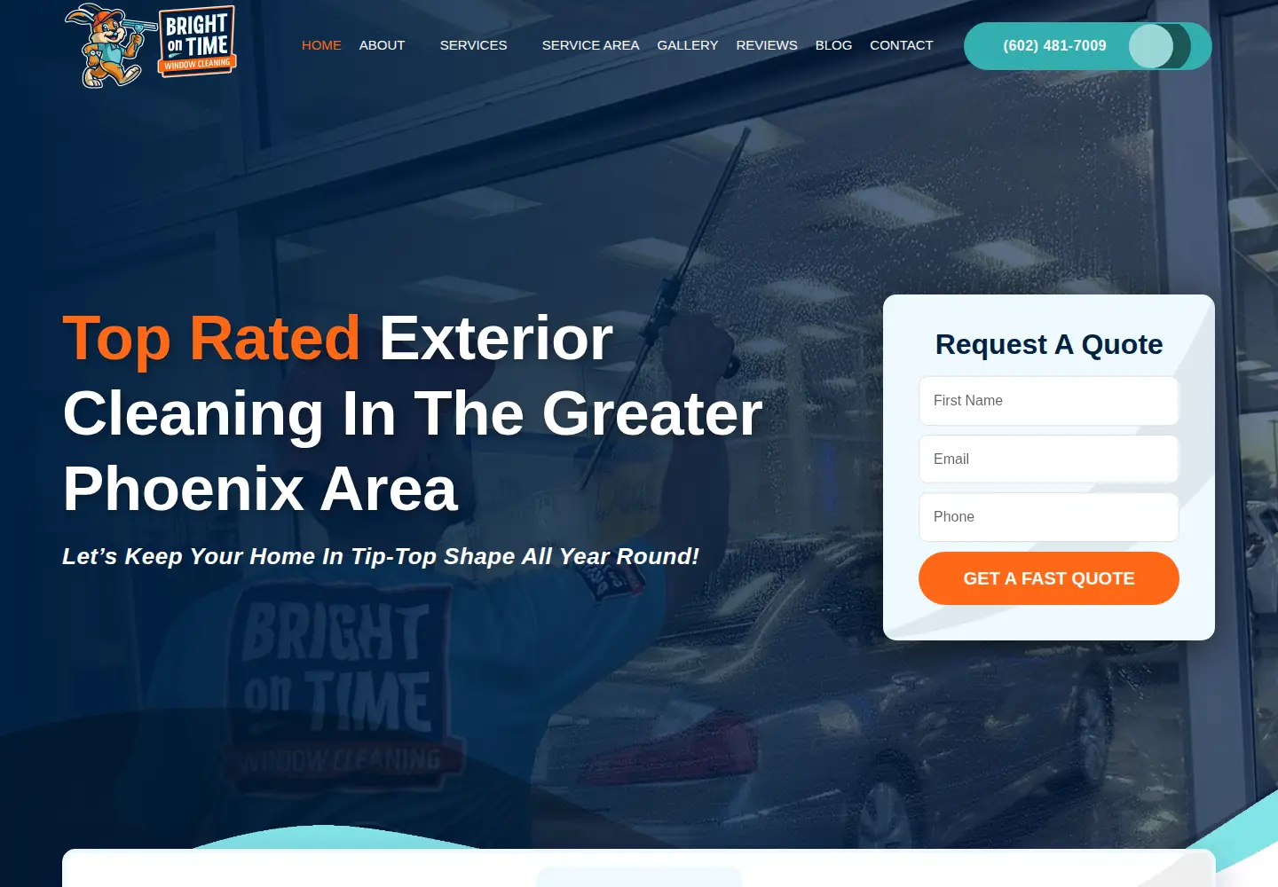 Screenshot of callbrightontime.com
