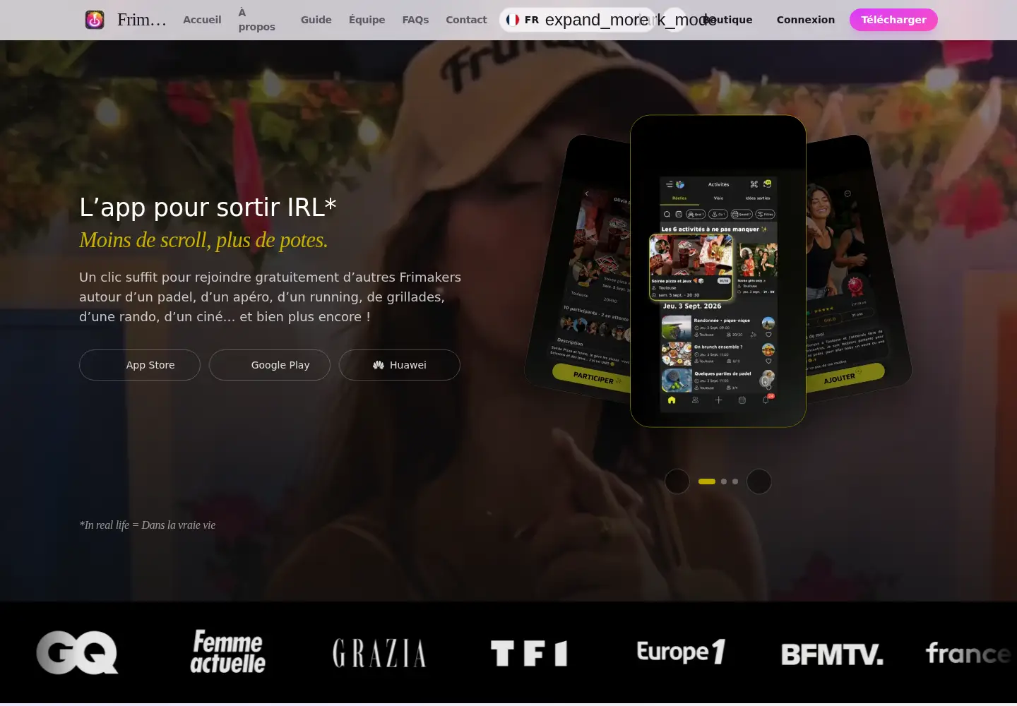 Screenshot of frimake.com