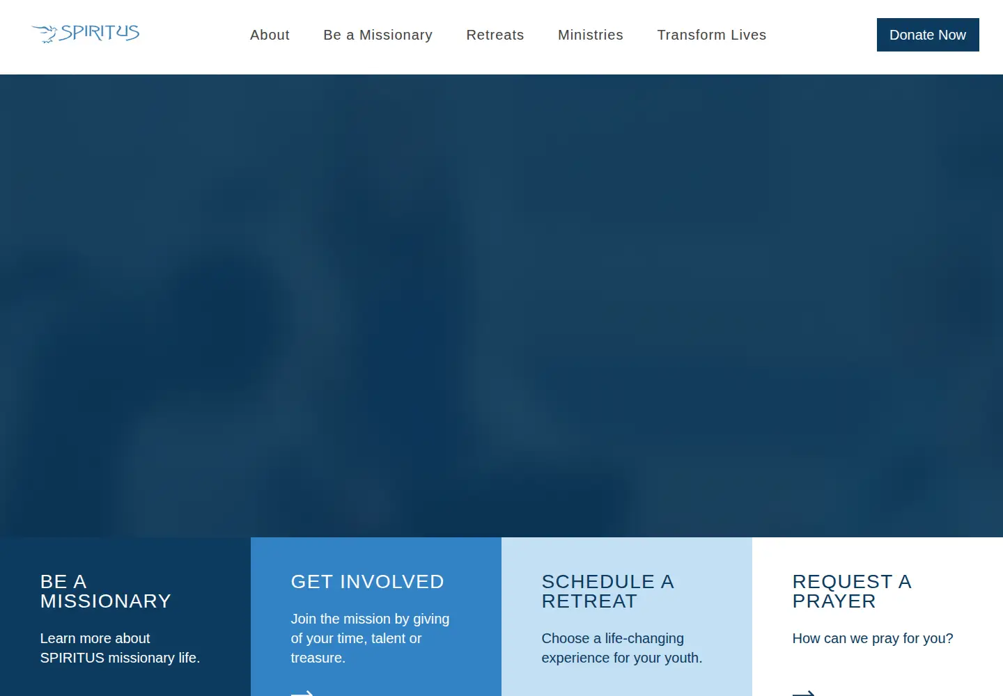Screenshot of spiritusministries.org