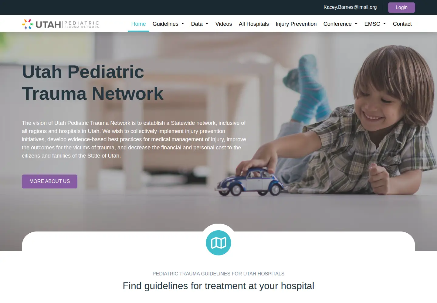 Screenshot of utahptn.org