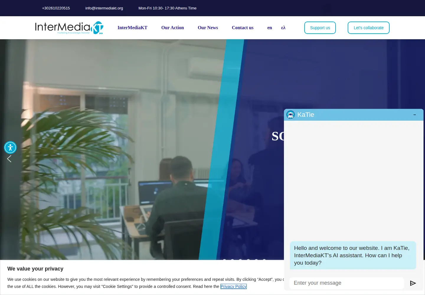 Screenshot of intermediakt.org