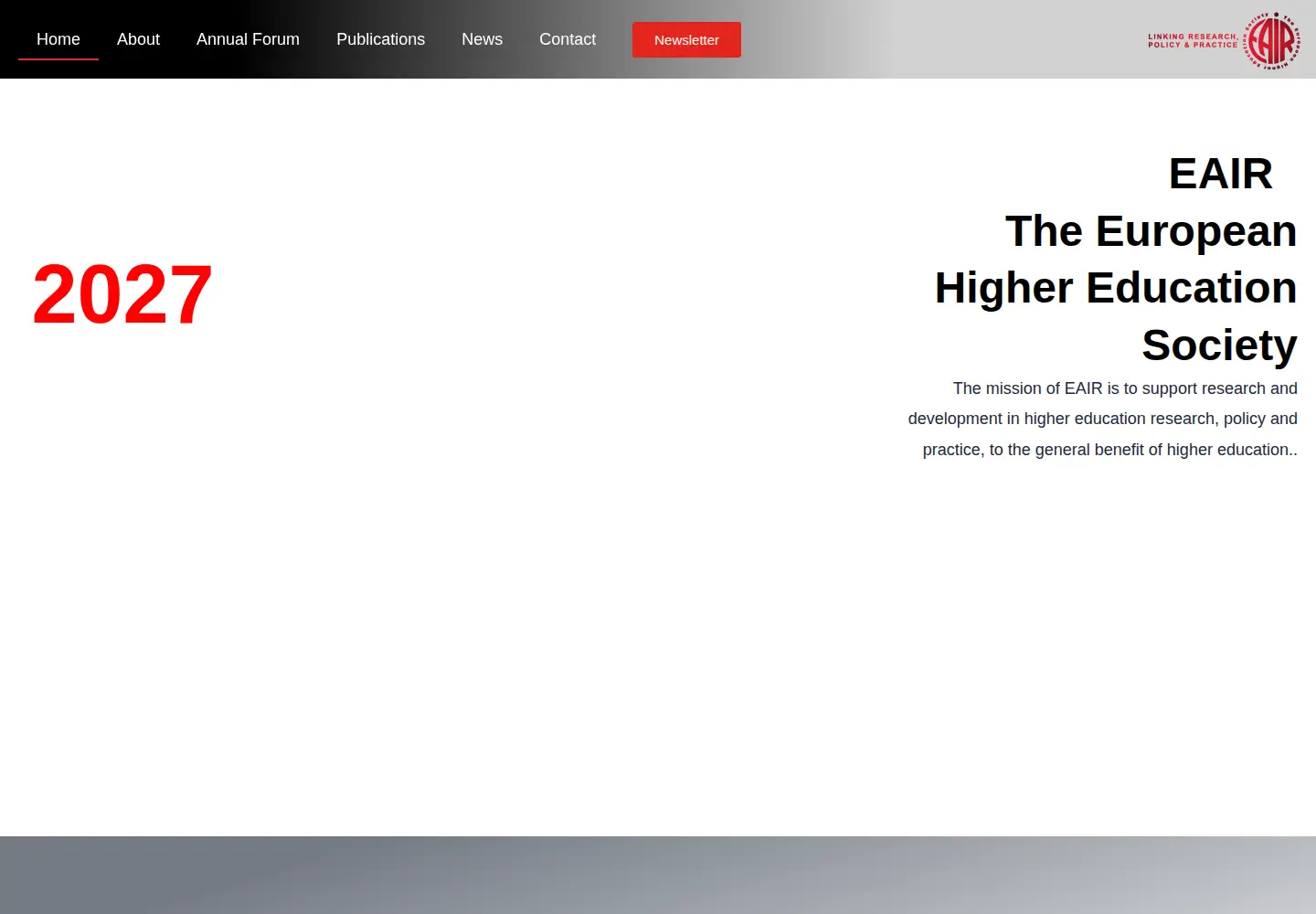 Screenshot of the-eair.org