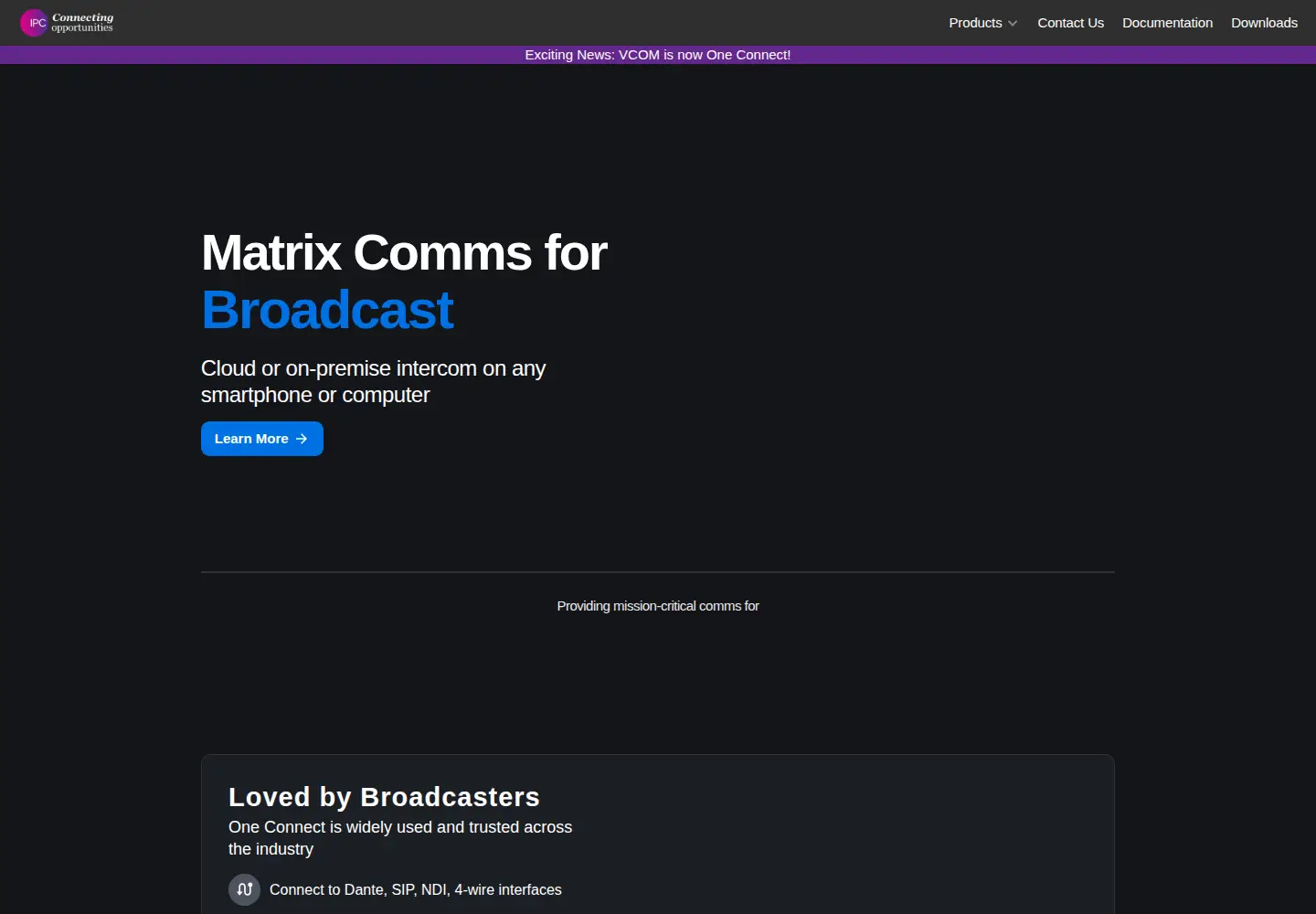 Screenshot of intracomsystems.com