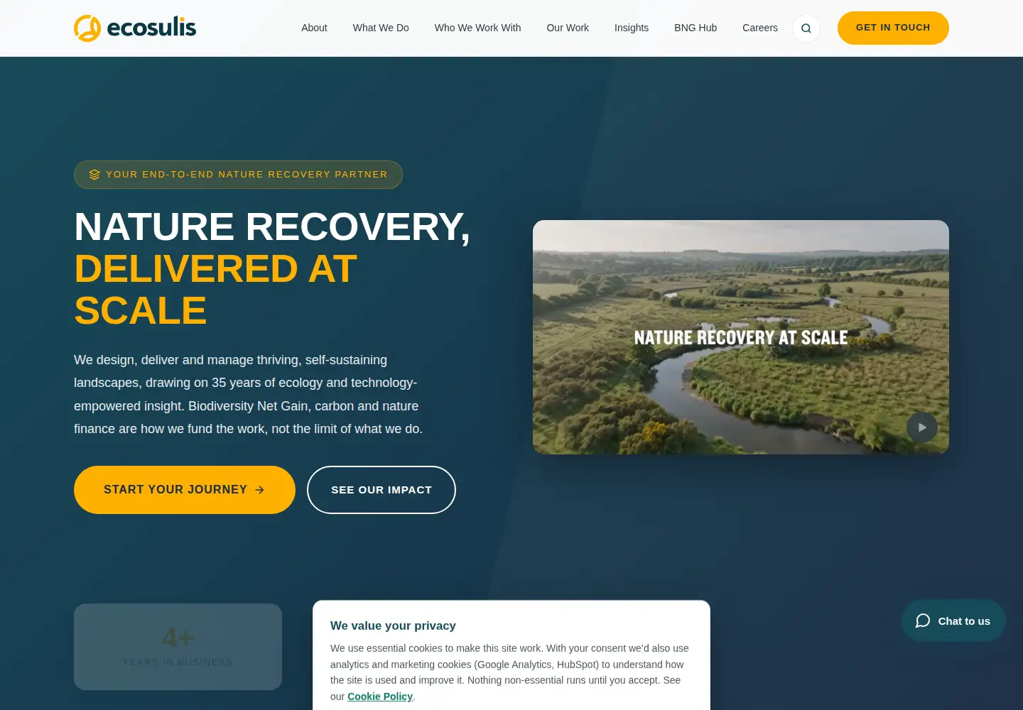 Screenshot of ecosulis.co.uk