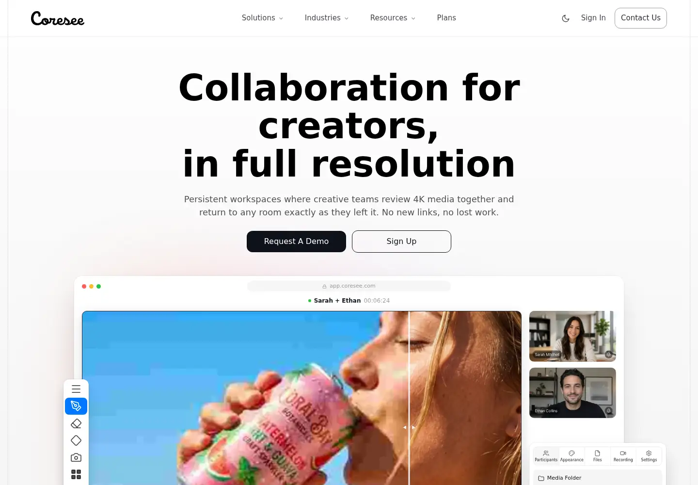 Screenshot of coresee.com