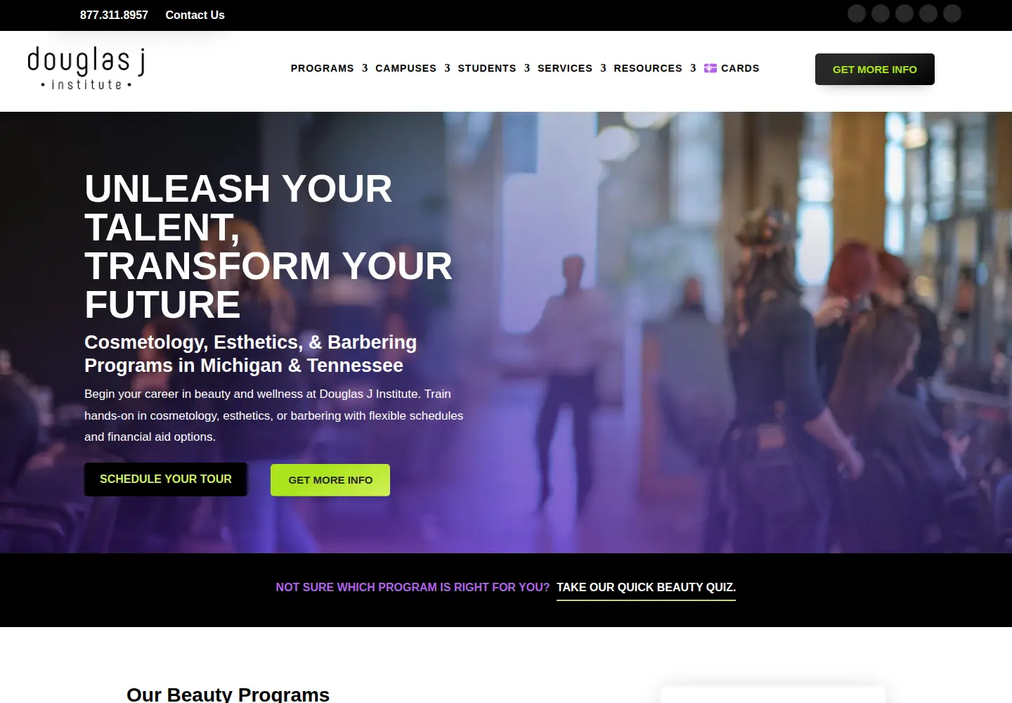 Screenshot of douglasj.edu