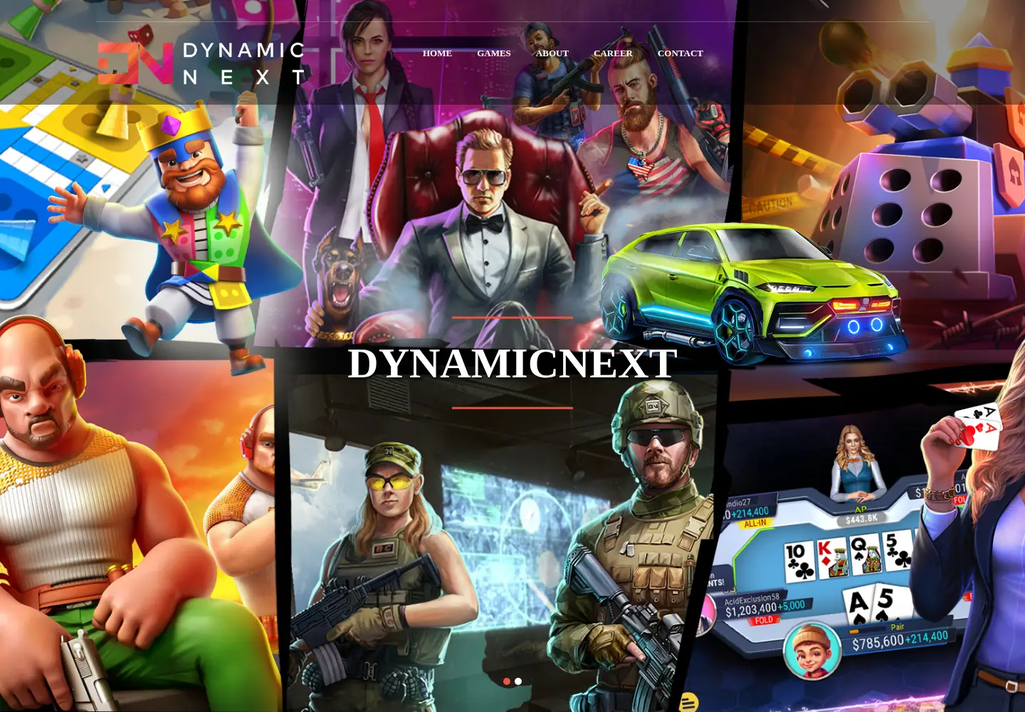 Screenshot of dynamicnext.com