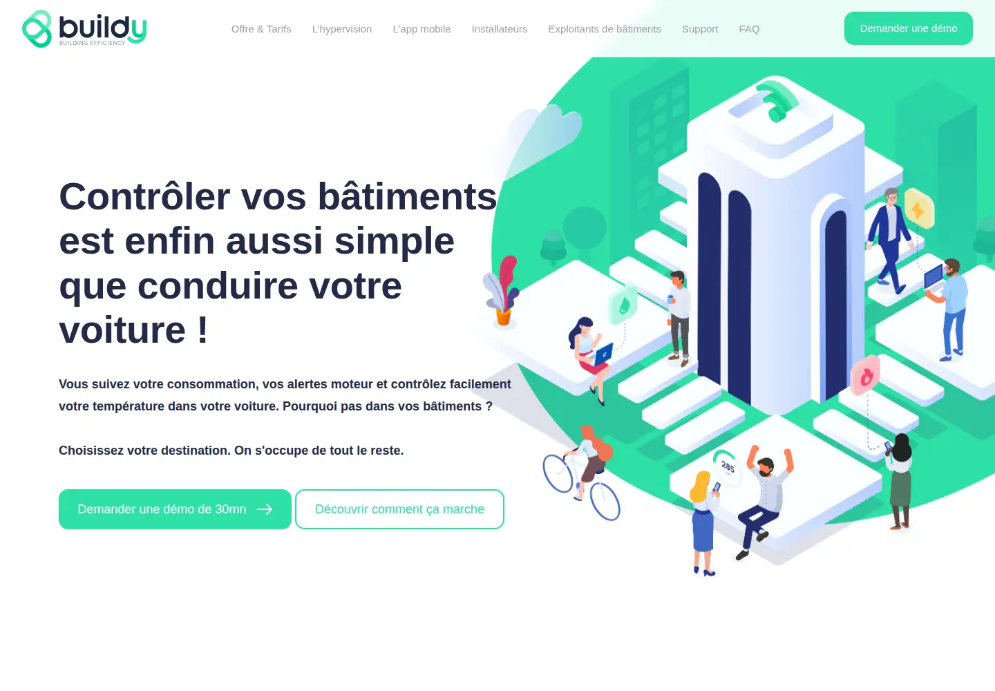 Screenshot of buildy.fr