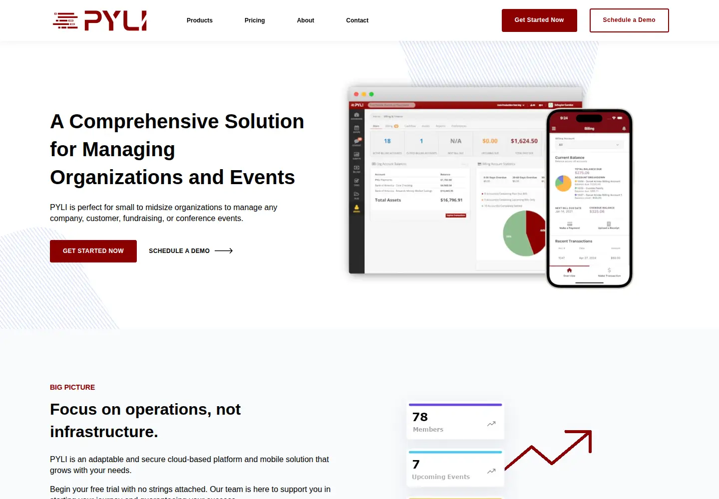 Screenshot of pyligroup.com