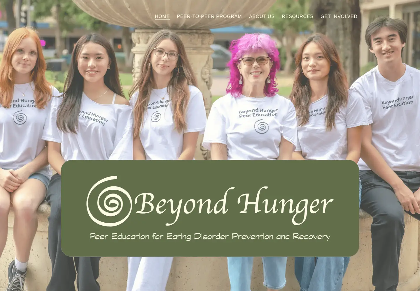 Screenshot of beyond-hunger.org