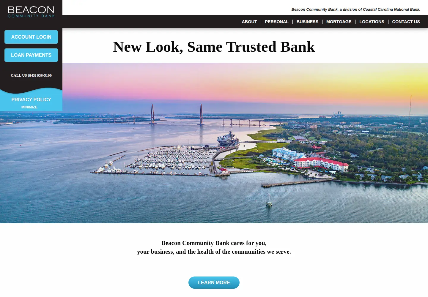 Screenshot of beacon.bank