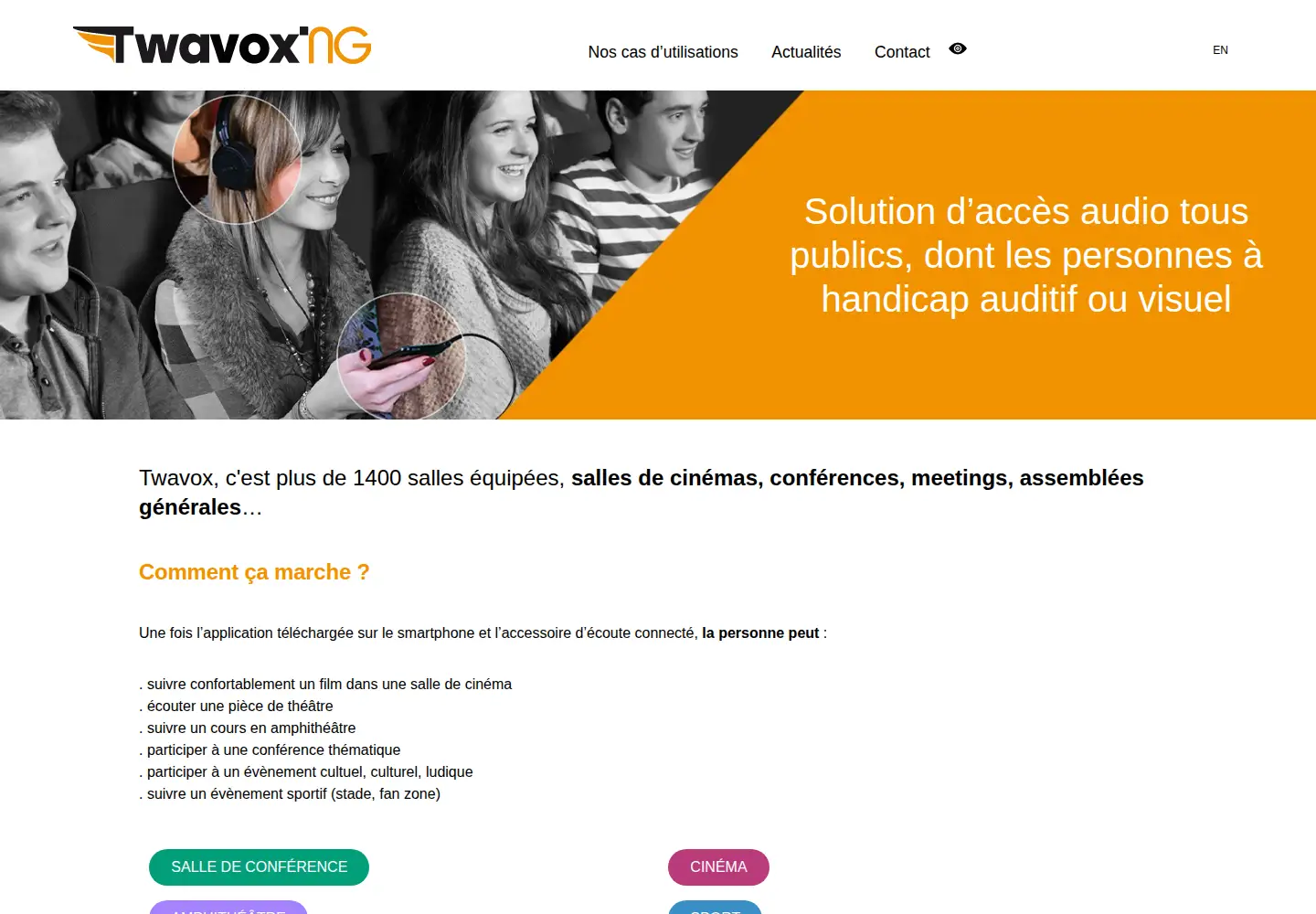 Screenshot of twavox.com