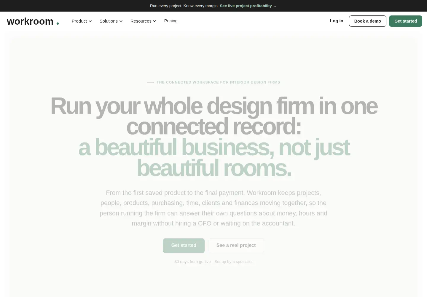 Captured homepage of myworkroom.co in the current scan
