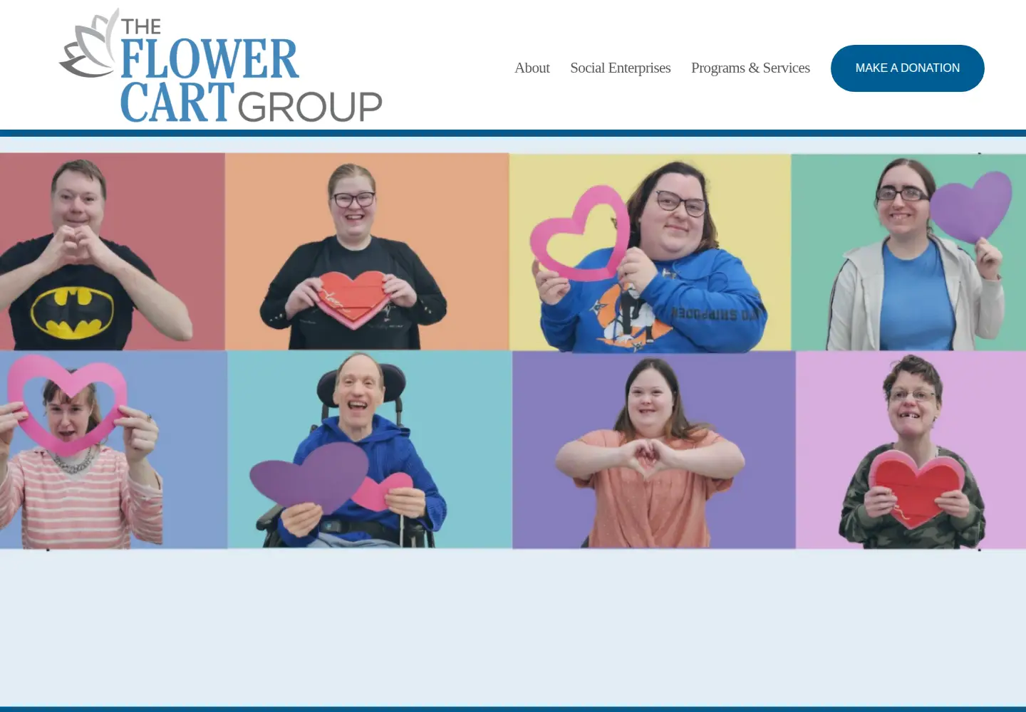 Captured homepage of flowercart.ca in the current scan