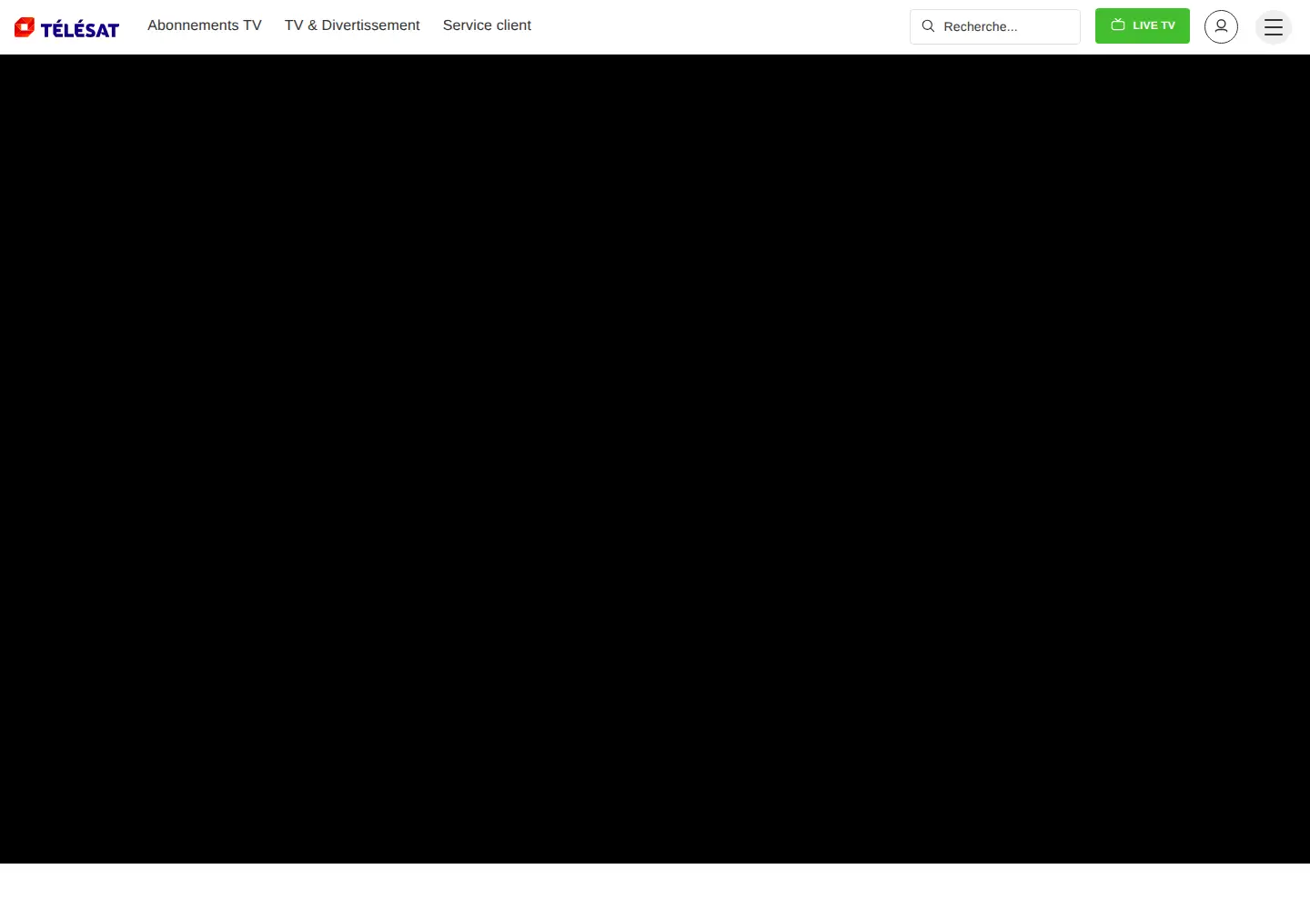 Screenshot of telesat.be