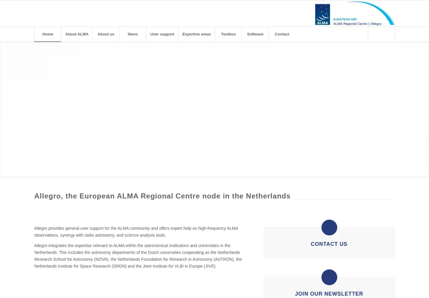 Screenshot of alma-allegro.nl