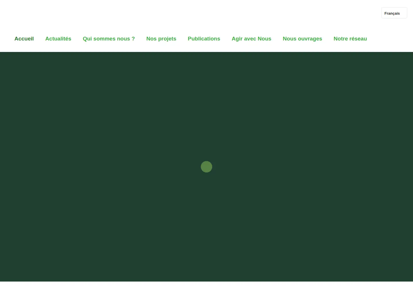 Screenshot of permaculturetunisie.org
