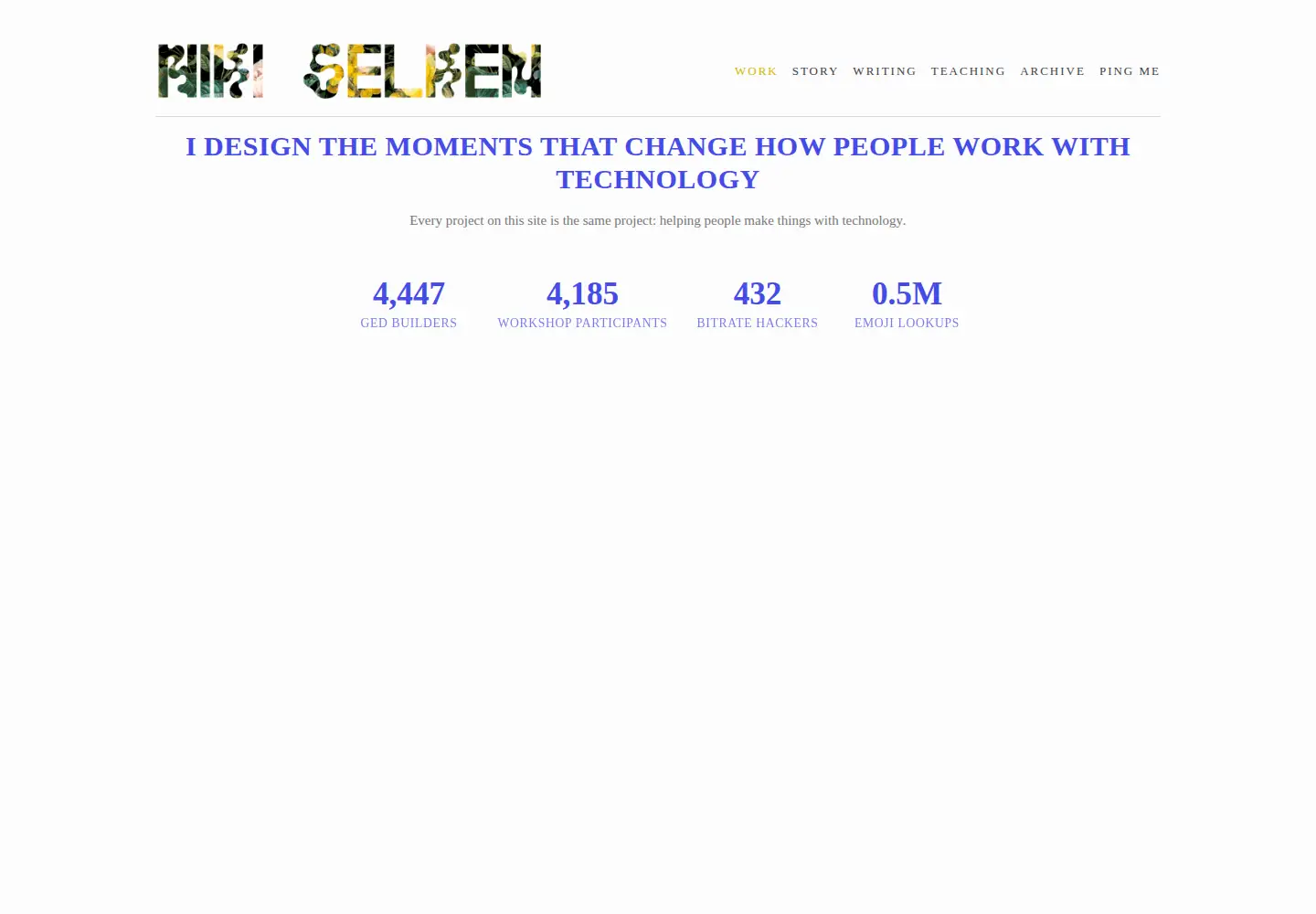 Screenshot of nikiselken.com
