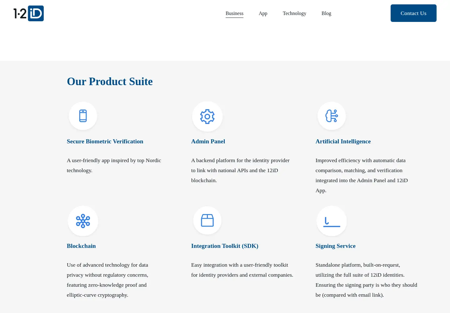 Screenshot of 12id.com