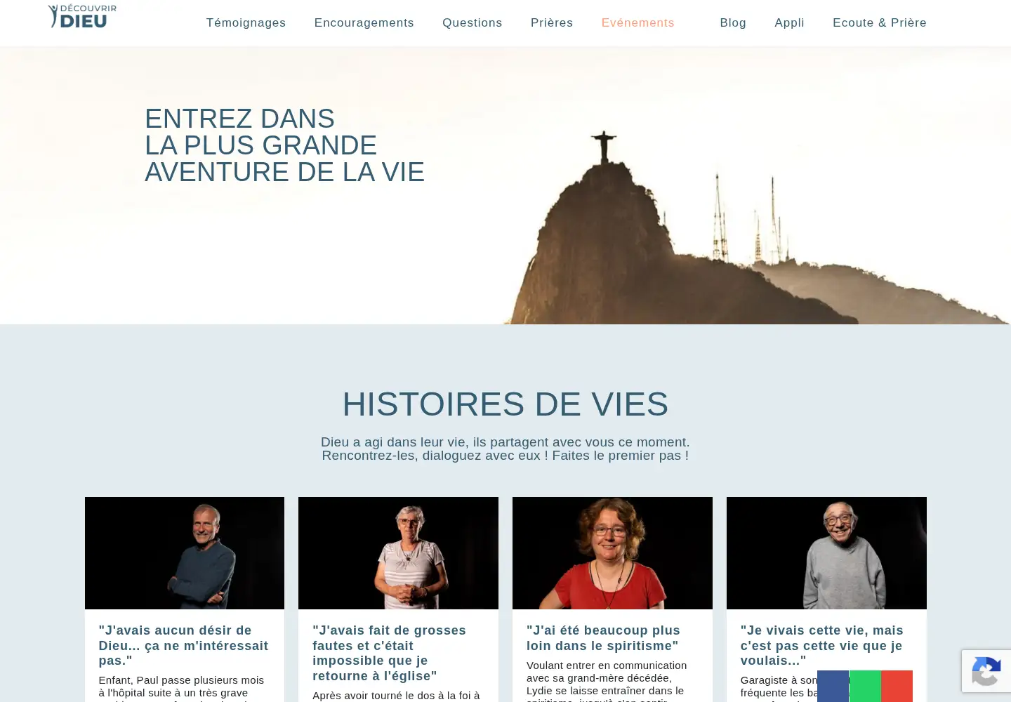 Screenshot of decouvrir-dieu.com