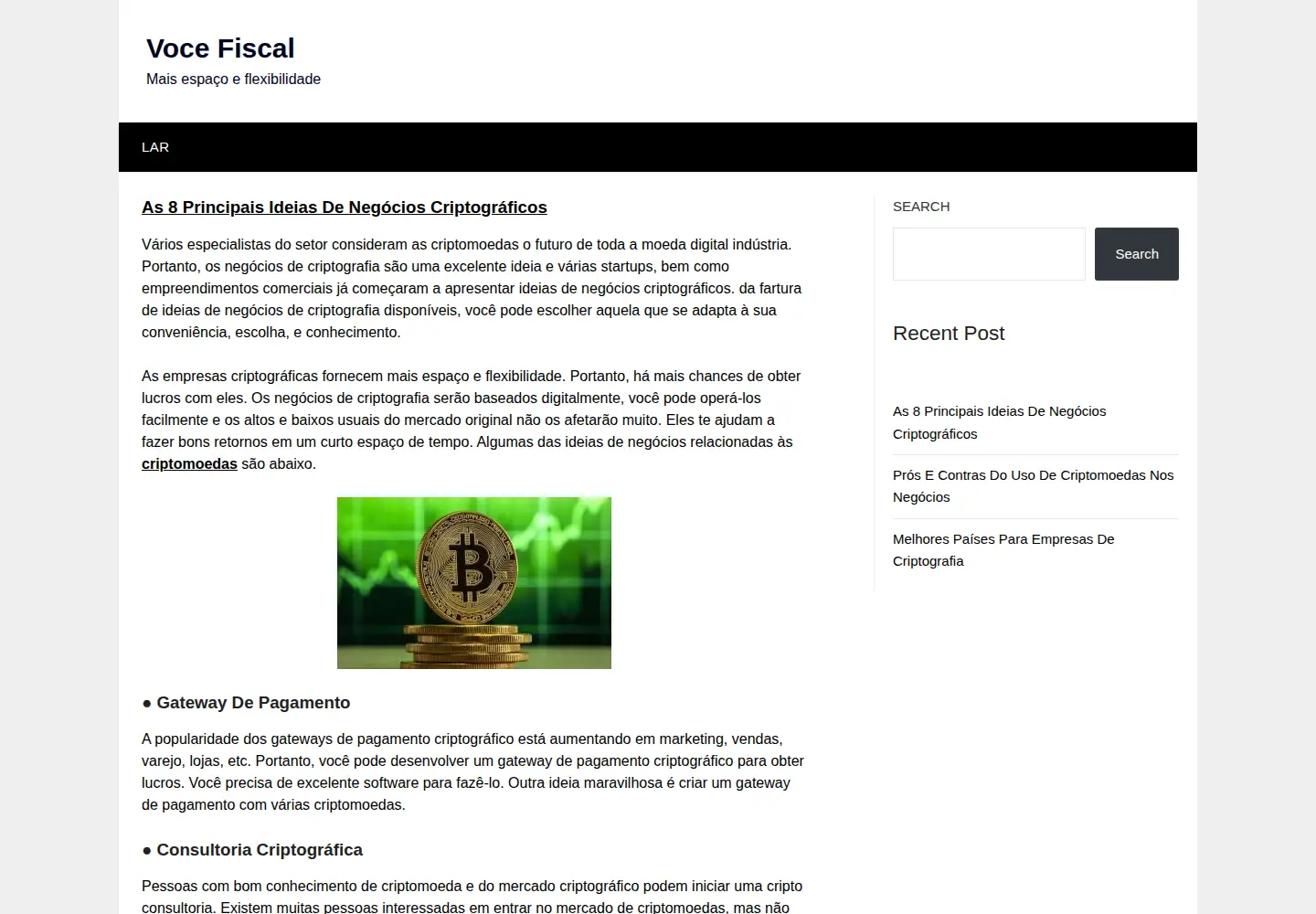 Screenshot of vocefiscal.org