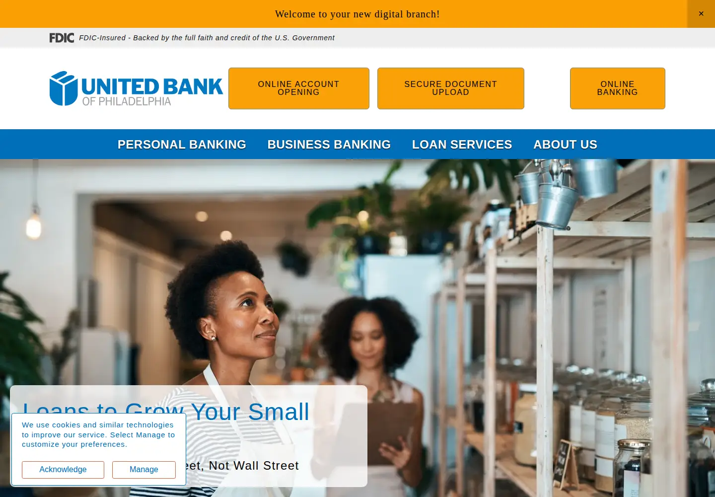Screenshot of ubphila.com