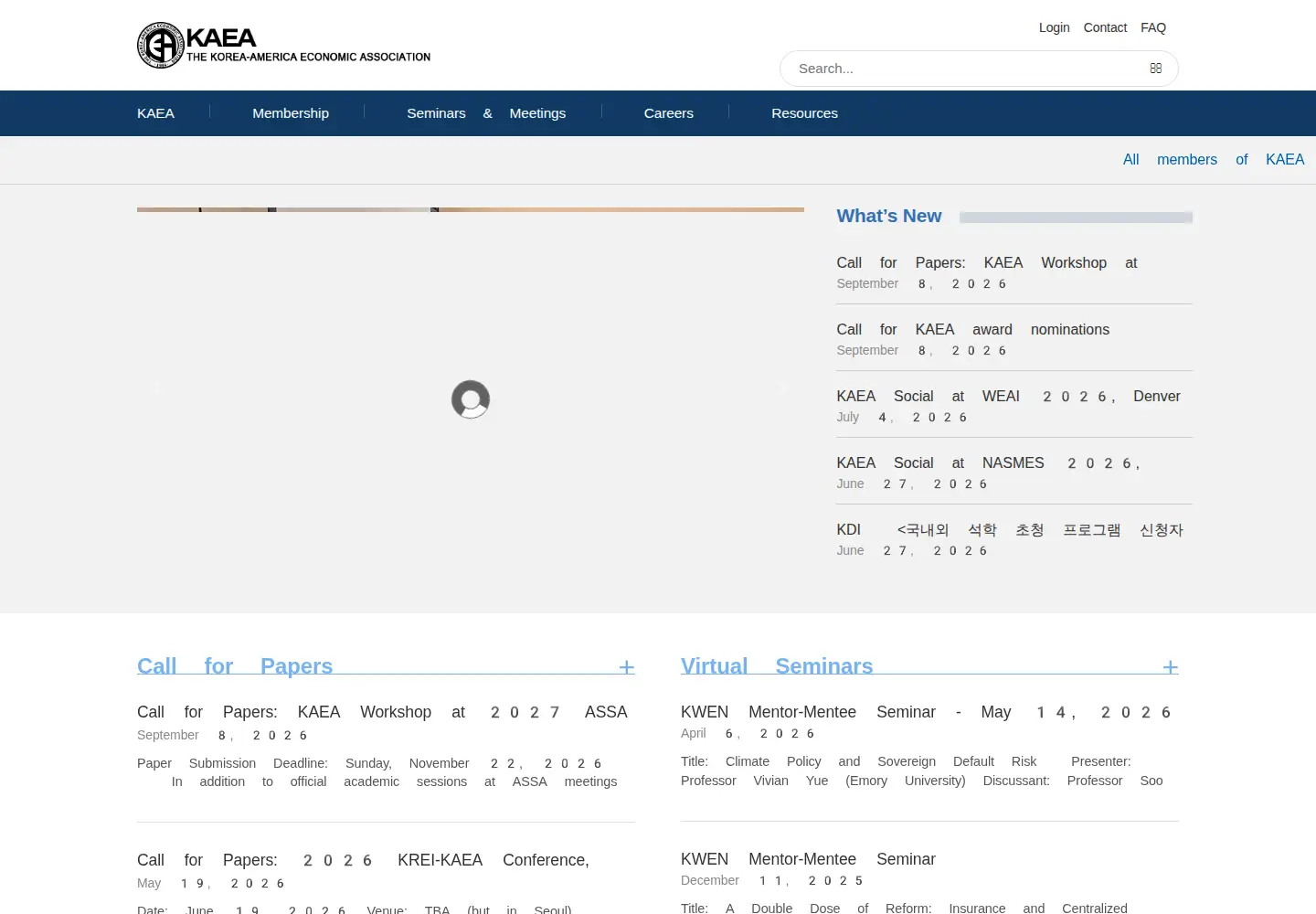 Screenshot of kaea.org