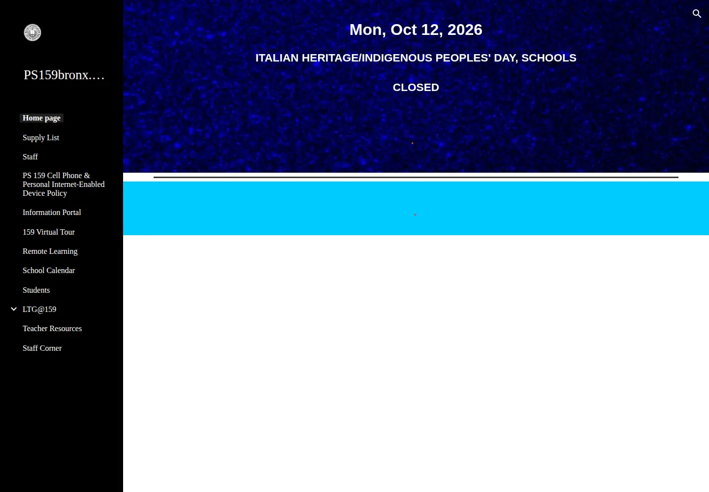 Screenshot of ps159bronx.org
