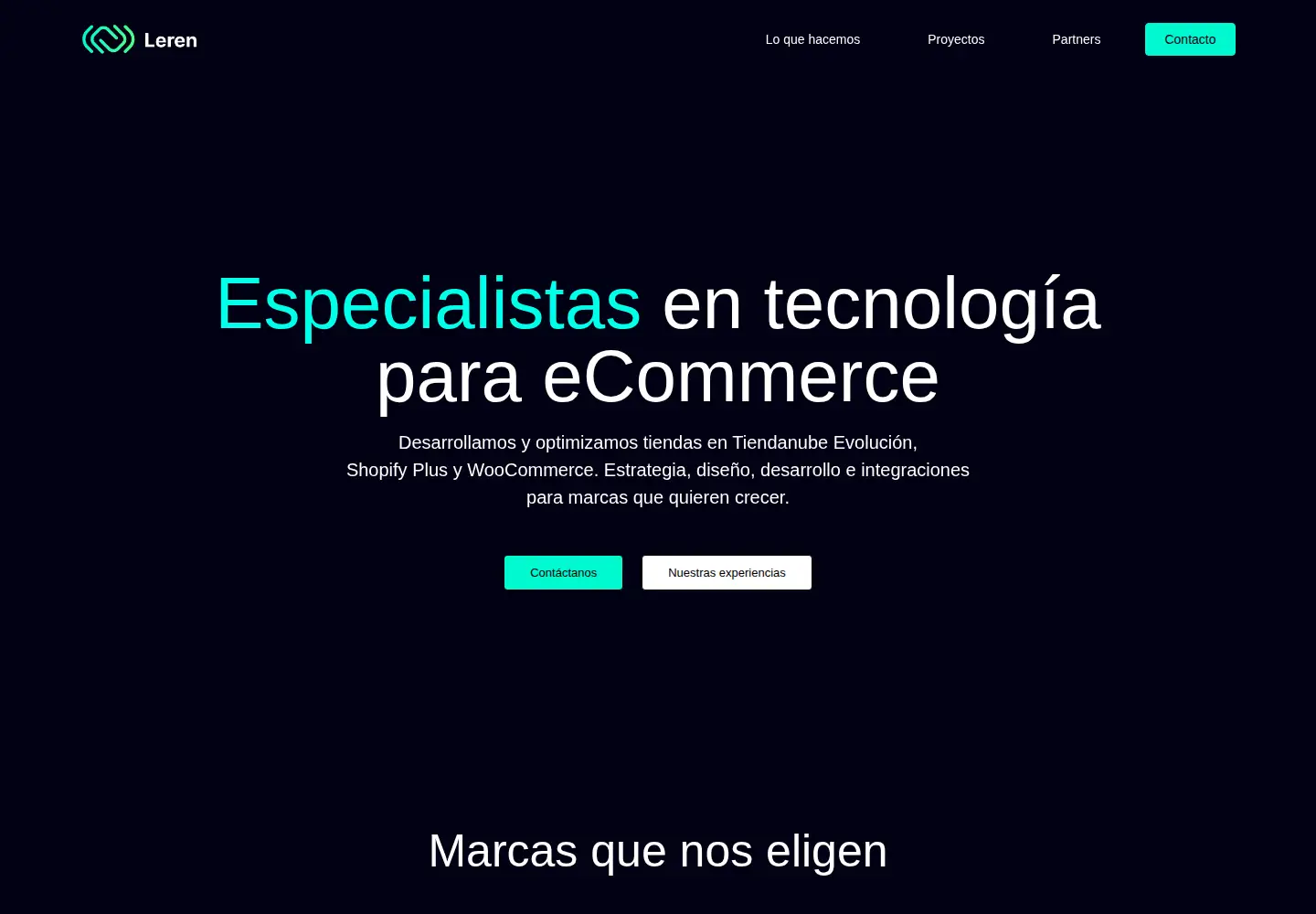 Screenshot of leren.com.ar