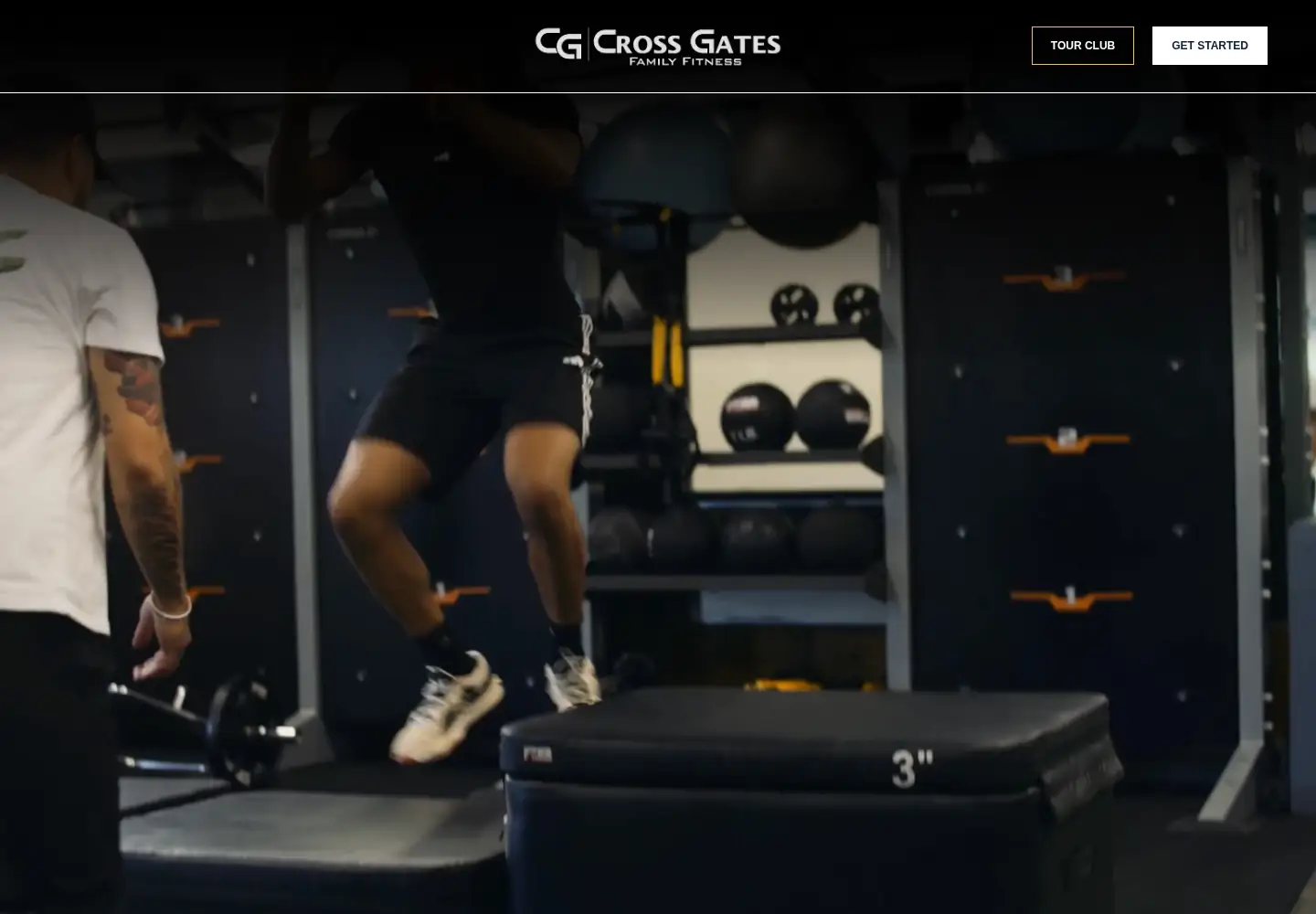 Screenshot of crossgatesclub.com