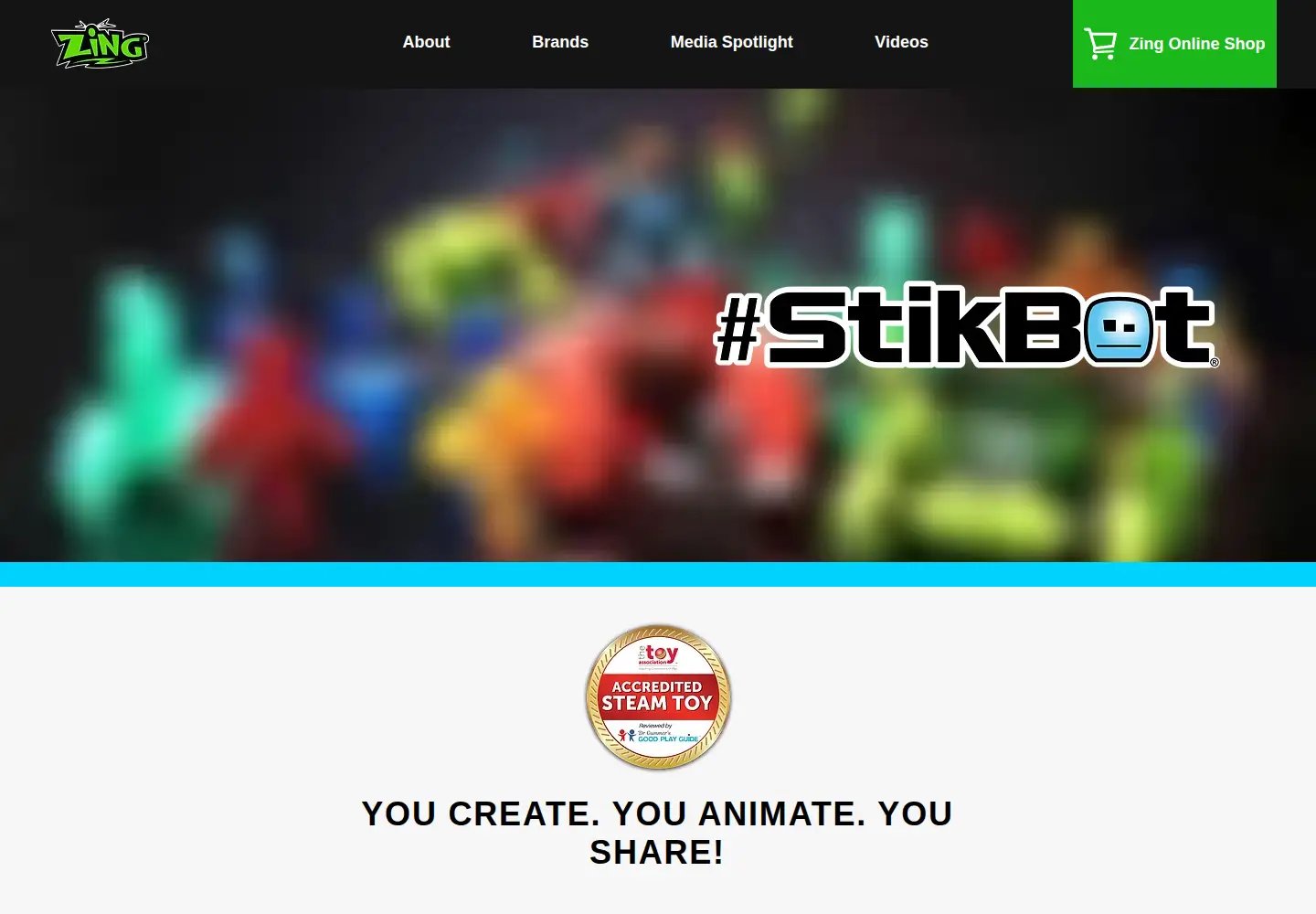 Screenshot of stikbot.toys