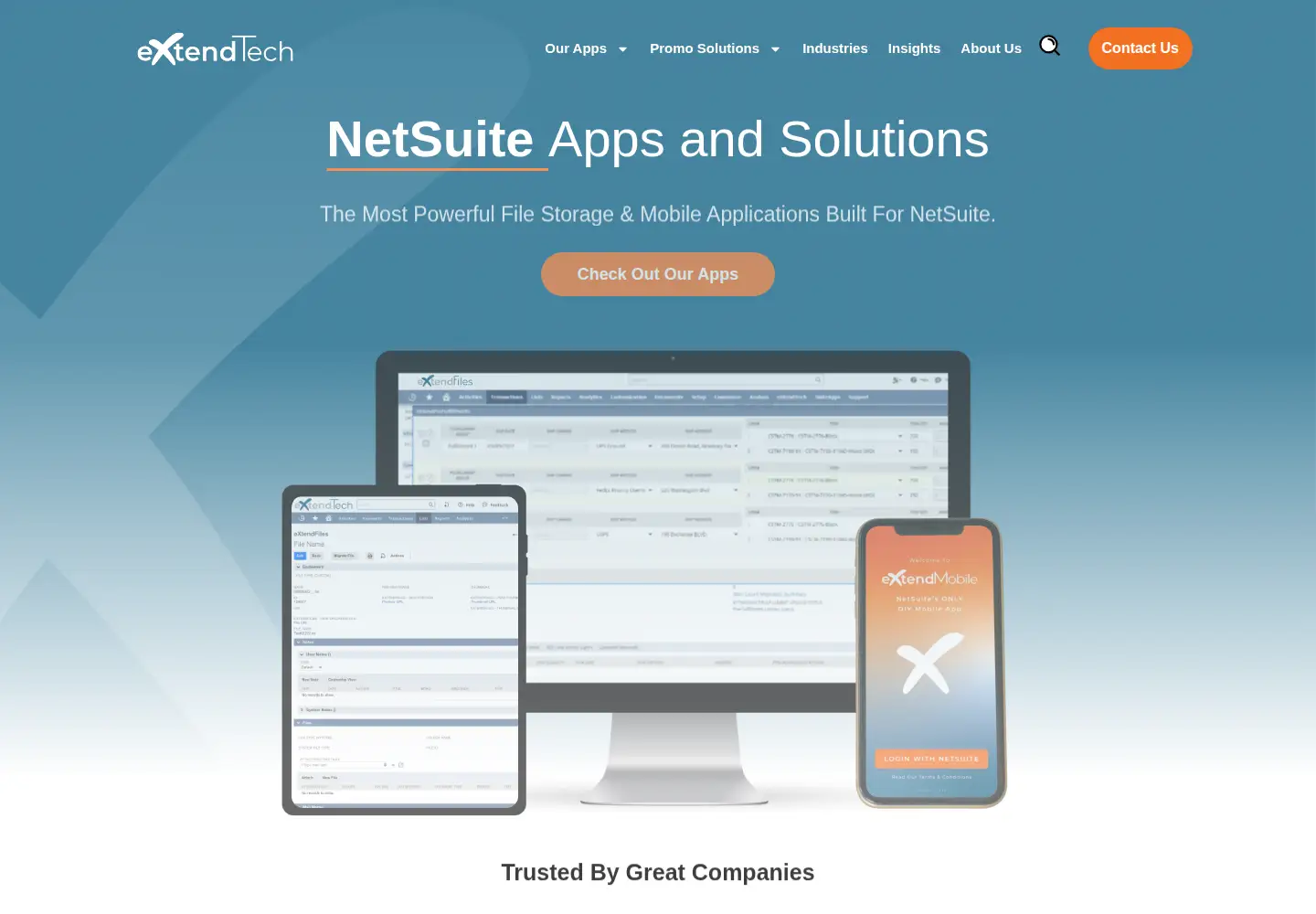 Screenshot of extendtech.net