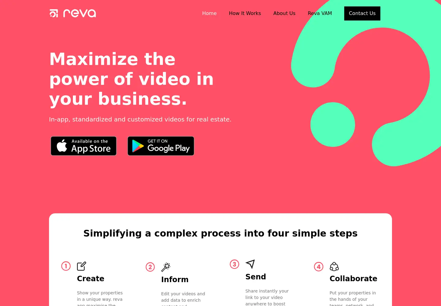 Screenshot of reva-app.com