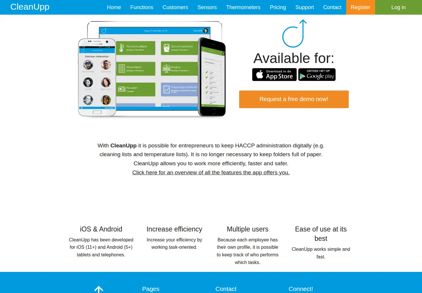 Screenshot of cleanupp.com