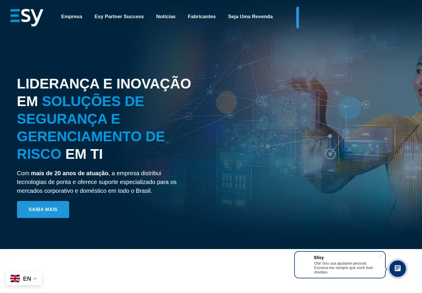 Screenshot of esy.com.br