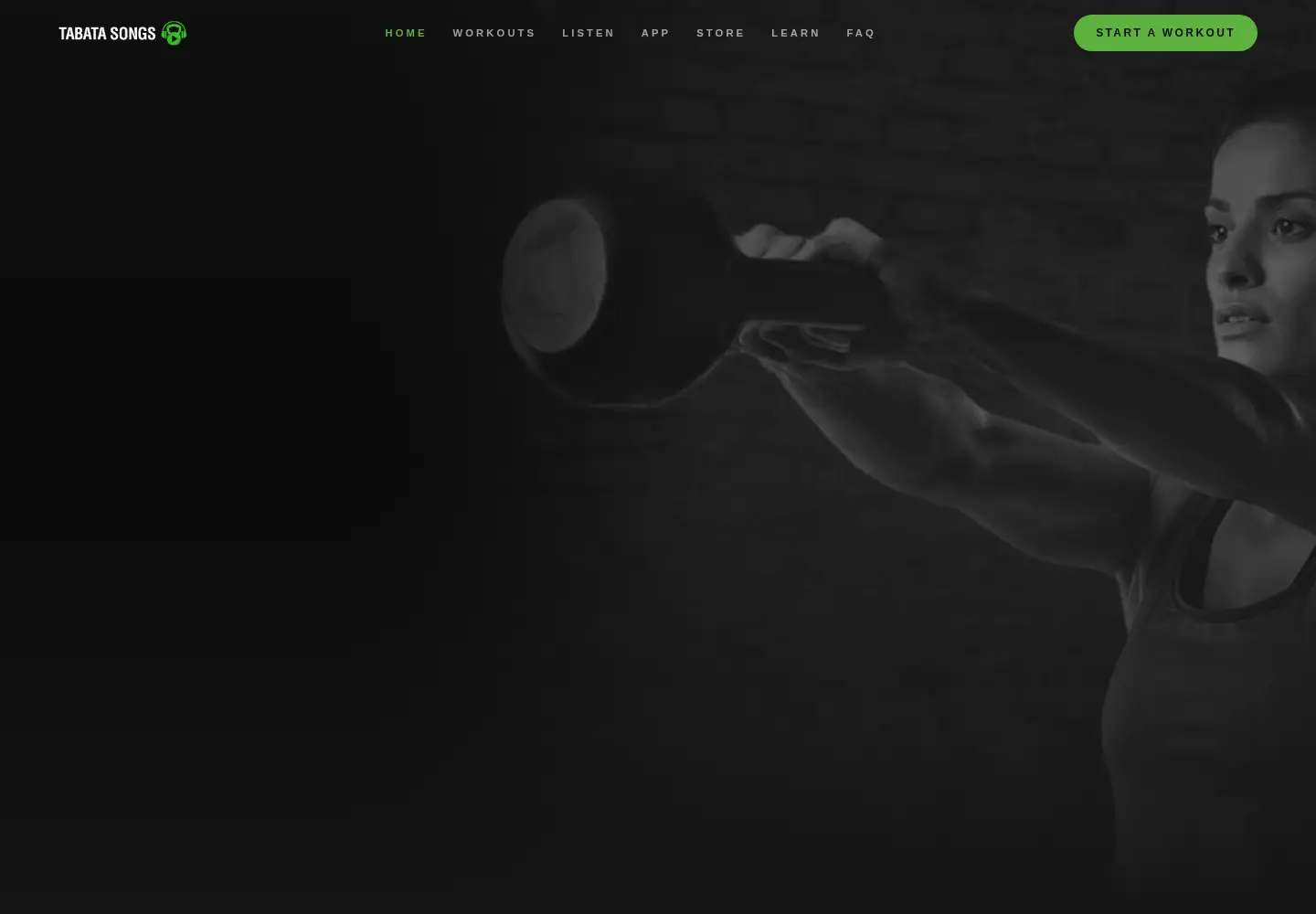 Screenshot of tabatasongs.com