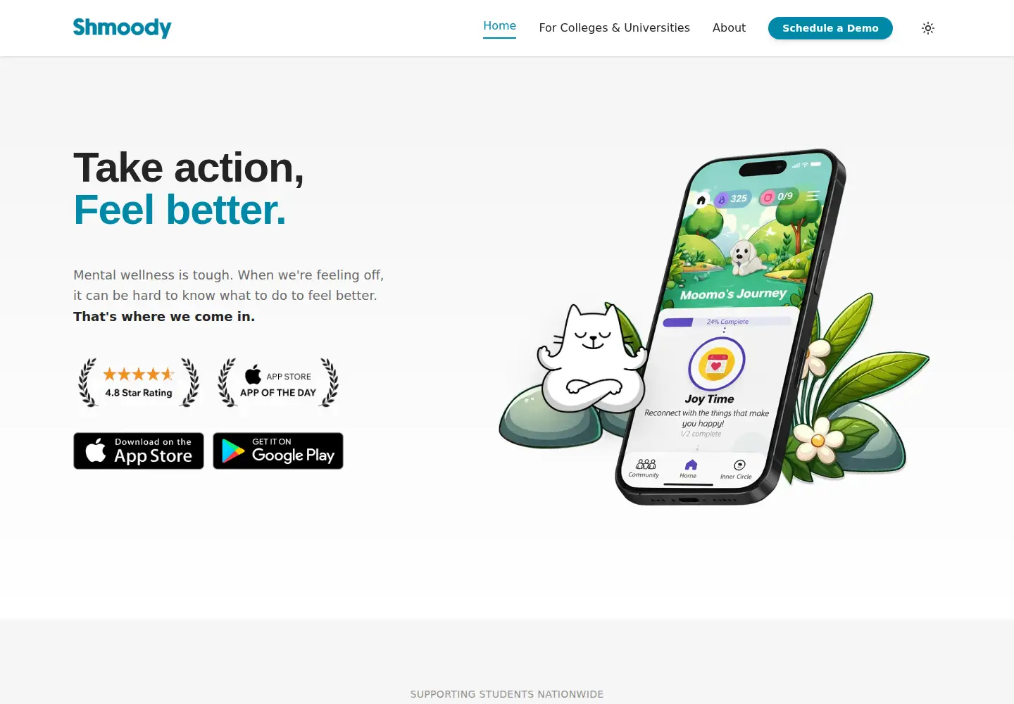 Screenshot of shmoody.com