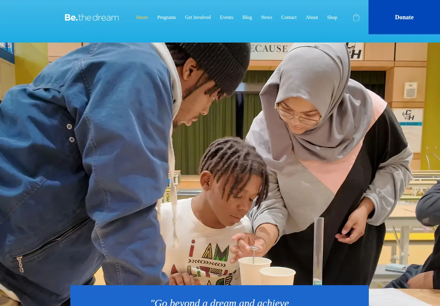 Screenshot of thebeorg.com