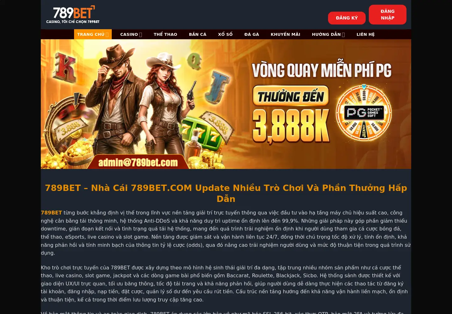 Screenshot of 789bet.market