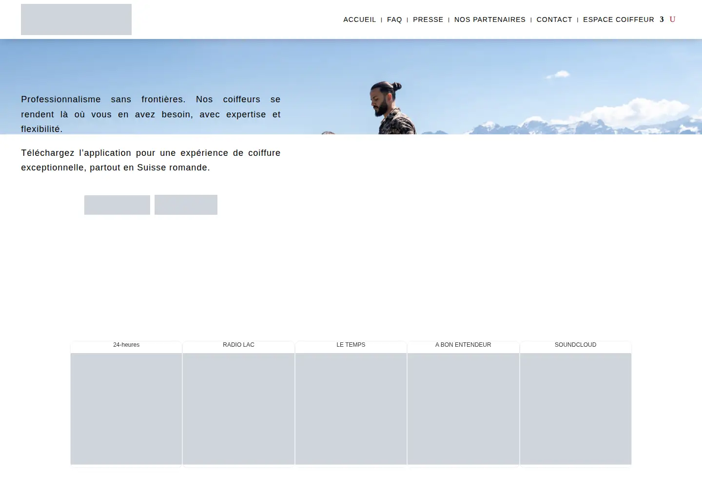Captured homepage of cutnbrush.ch in the current scan