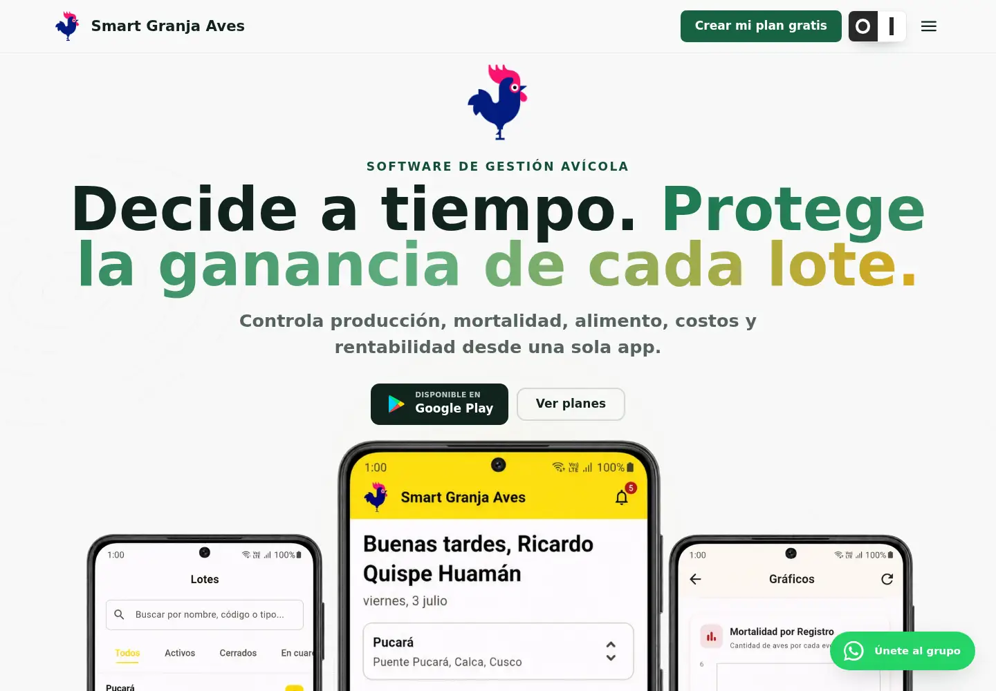 Screenshot of smartgranja.com