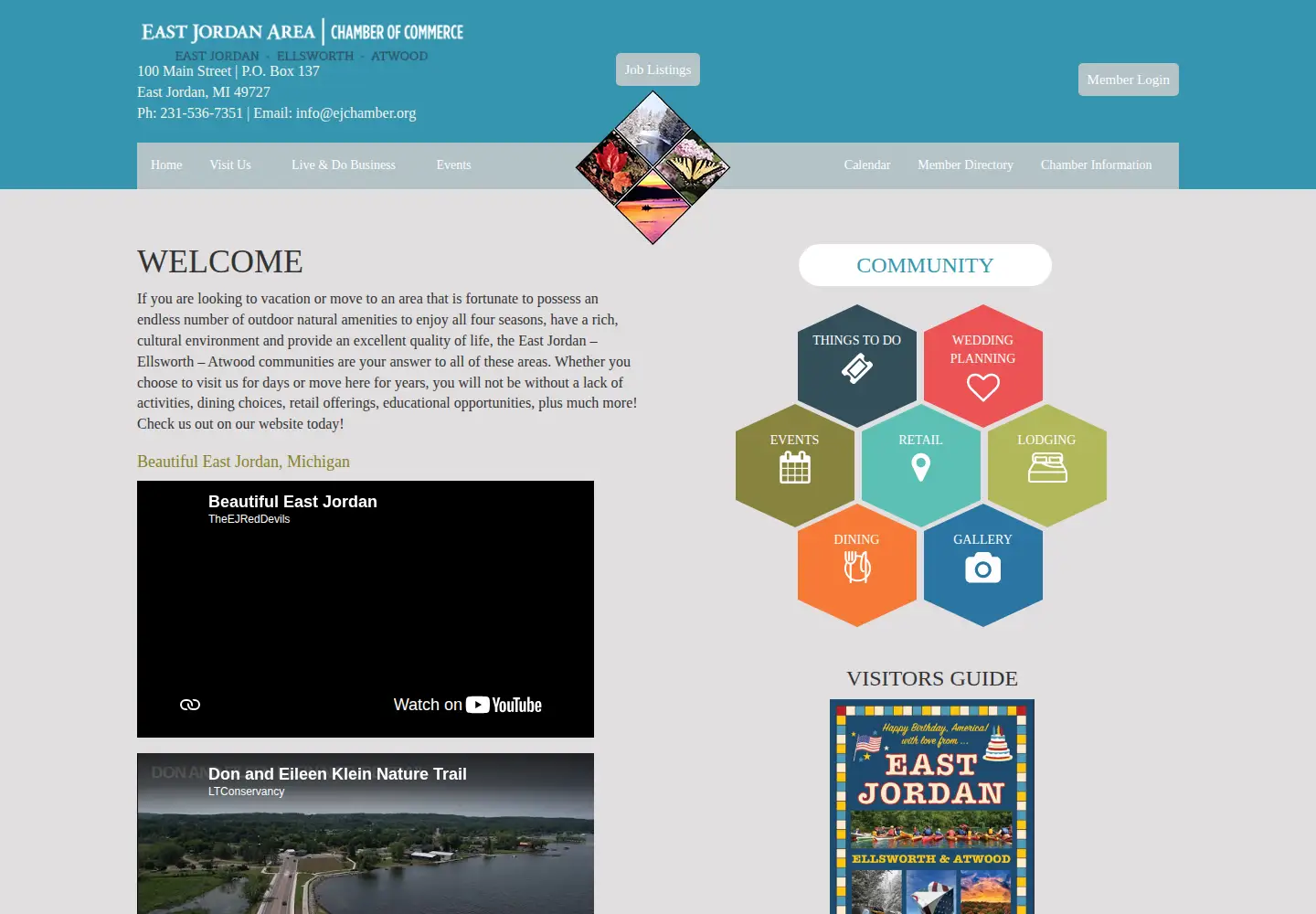 Screenshot of ejchamber.org