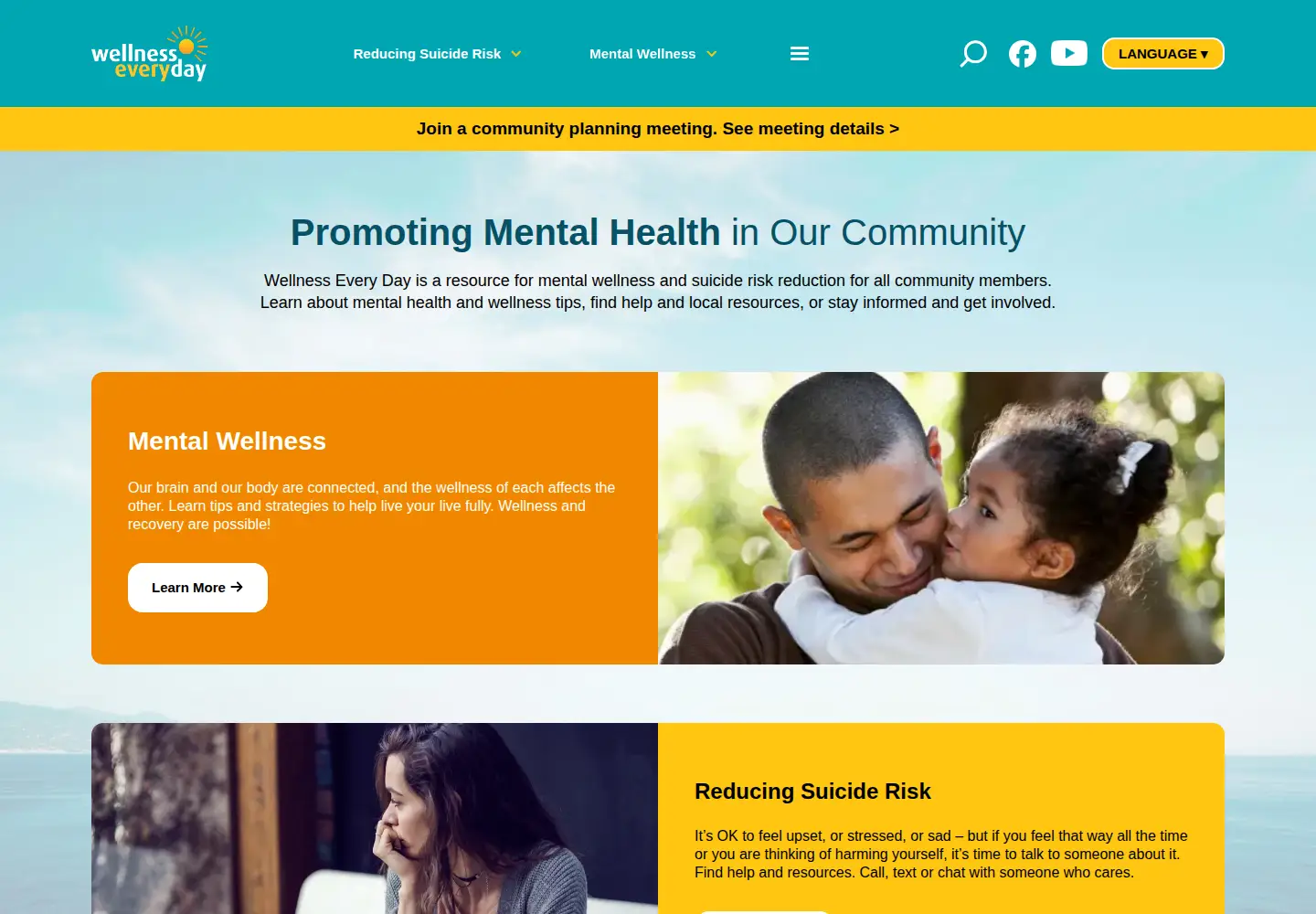 Screenshot of wellnesseveryday.org